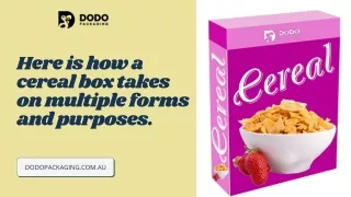 Best Custom Cereal Boxes | Custom Packaging Wholesale