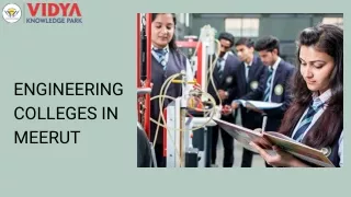 engineering colleges in meerut