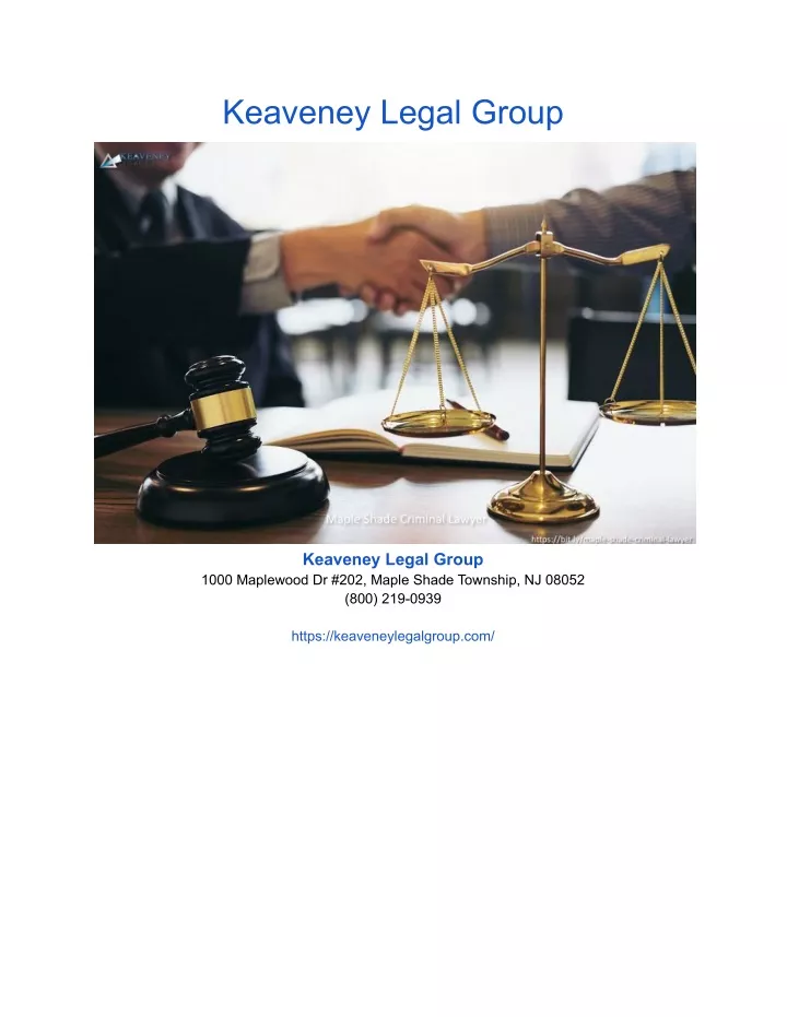 keaveney legal group