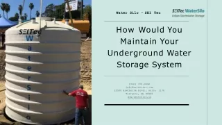 Get Accuracy of Underground Water Storage System From Water Silo