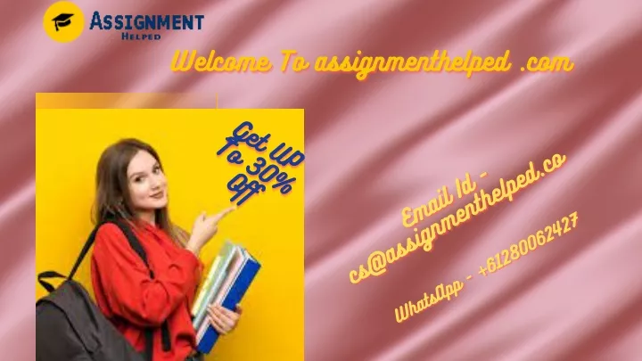 welcome to assignmenthelped com welcome