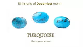 Turquoise: - Blue To Green Mineral