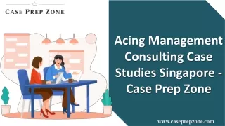 acing management consulting case studies