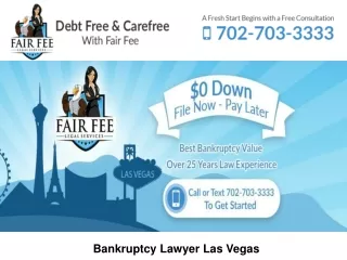 Bankruptcy Lawyer Las Vegas