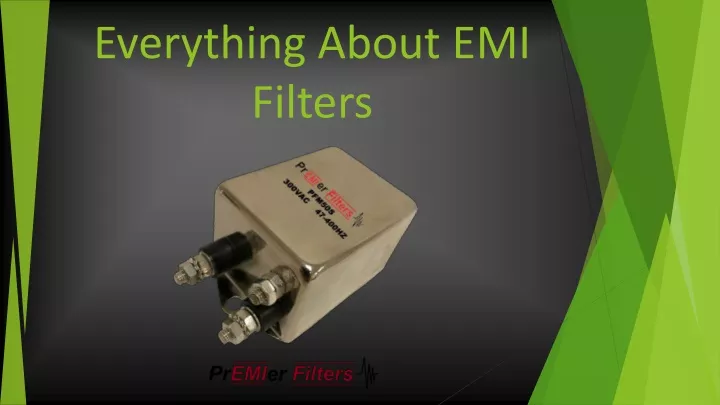 everything about emi filters