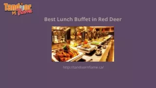 best lunch buffet in red deer