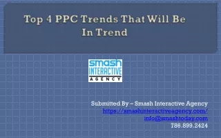 Top 4 PPC Trends That Will Be In Trend
