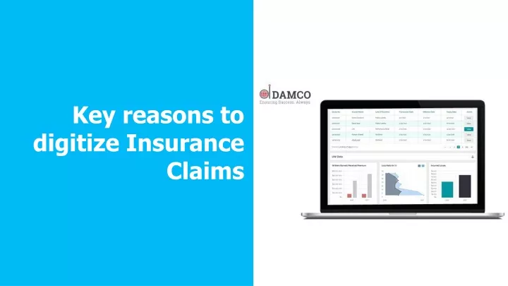 key reasons to digitize insurance claims