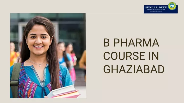 b pharma course in ghaziabad