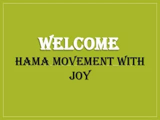 welcome