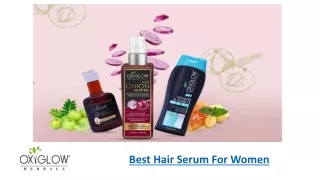 Best Hair Serum For Women