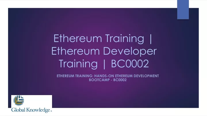 ethereum training ethereum developer training bc0002