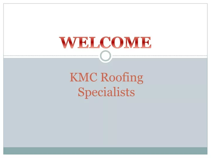 kmc roofing specialists