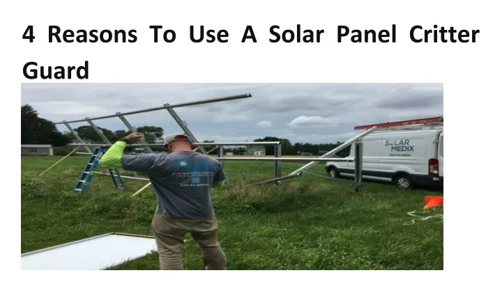 4 reasons to use a solar panel critter guard