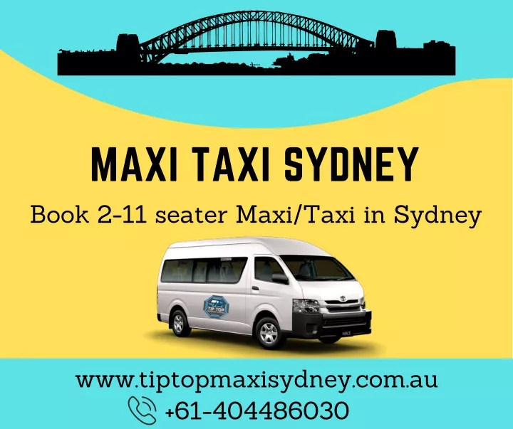 maxi taxi sydney