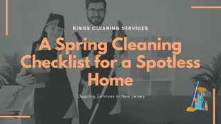 A Spring Cleaning Checklist for a Spotless Home