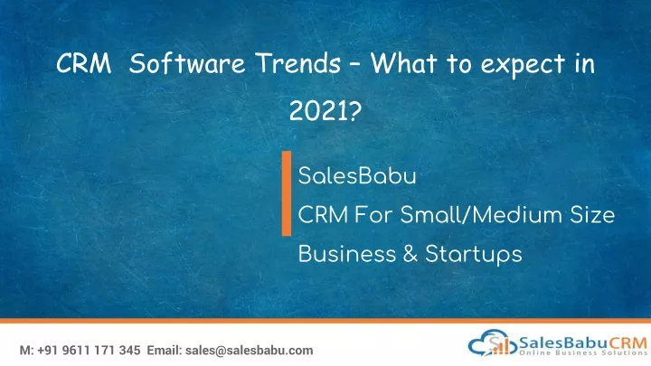 crm software trends what to expect in 2021