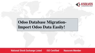 Odoo Database Migration- Import Odoo Data Easily