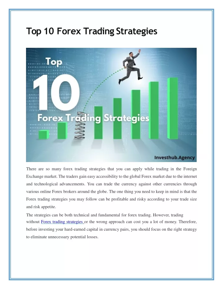 top 10 forex trading strategies