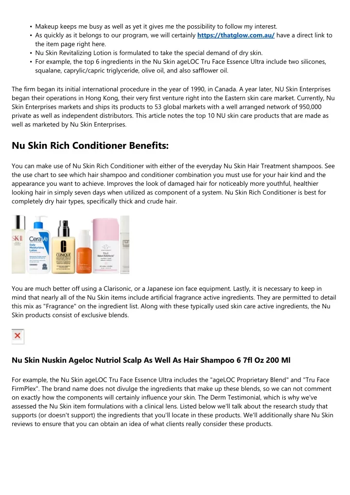 PPT - The 10 Ideal Nu Skin Care Products To Experiment With In 2021 ...