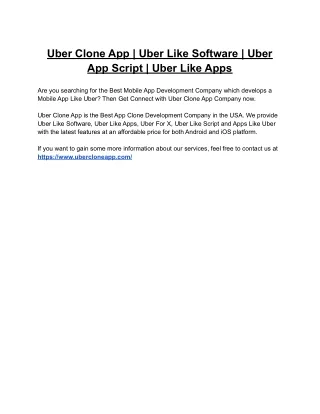 uber clone app uber like software uber app script