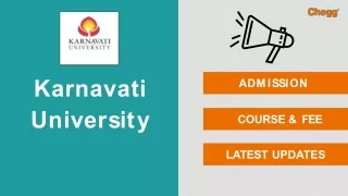 Karnavati University - [KU], Gandhinagar