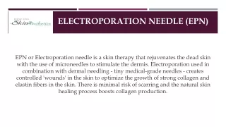 Electroporation Needle (EPN)