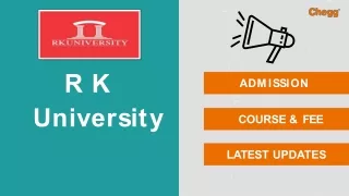 r k university