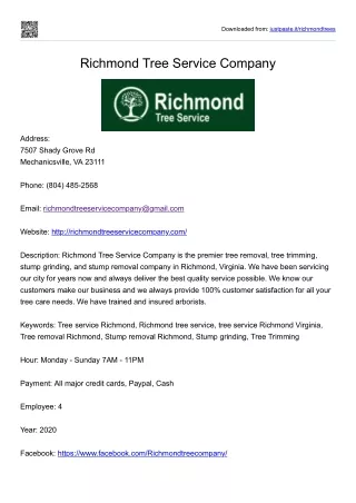 downloaded from justpaste it richmondtrees