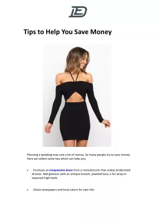 tips to help you save money