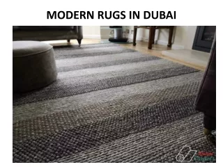 modern rugs in dubai