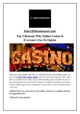 Best Online Casino Bonus in Canada