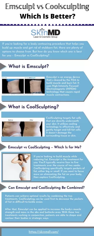 Coolsculpting Vs. Emsculpt - Which One is Right for Me?