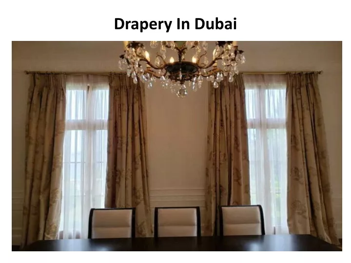 drapery in dubai