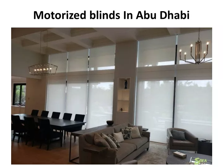 motorized blinds in abu dhabi