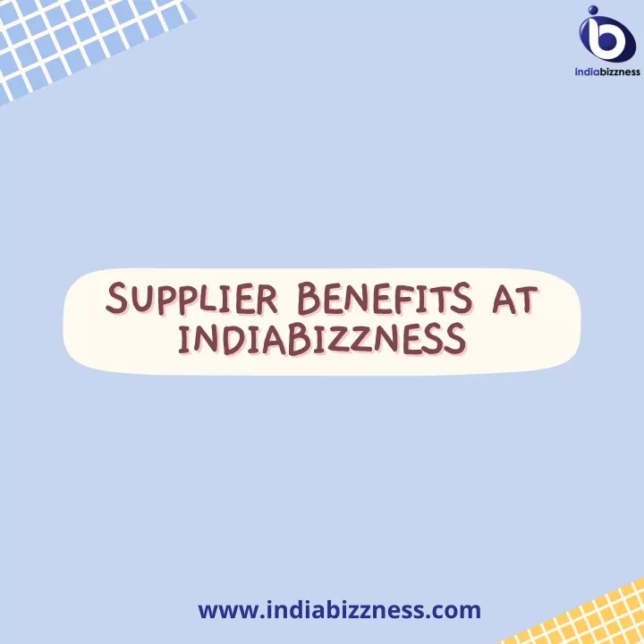 supplier benefits at supplier benefits