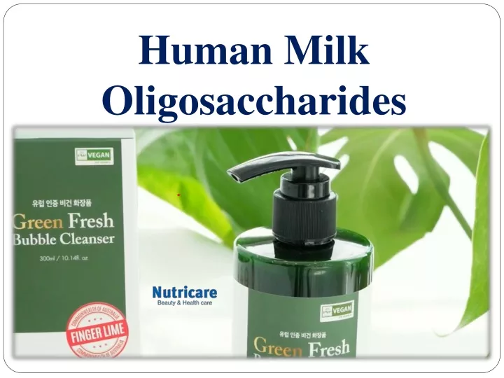 human milk oligosaccharides