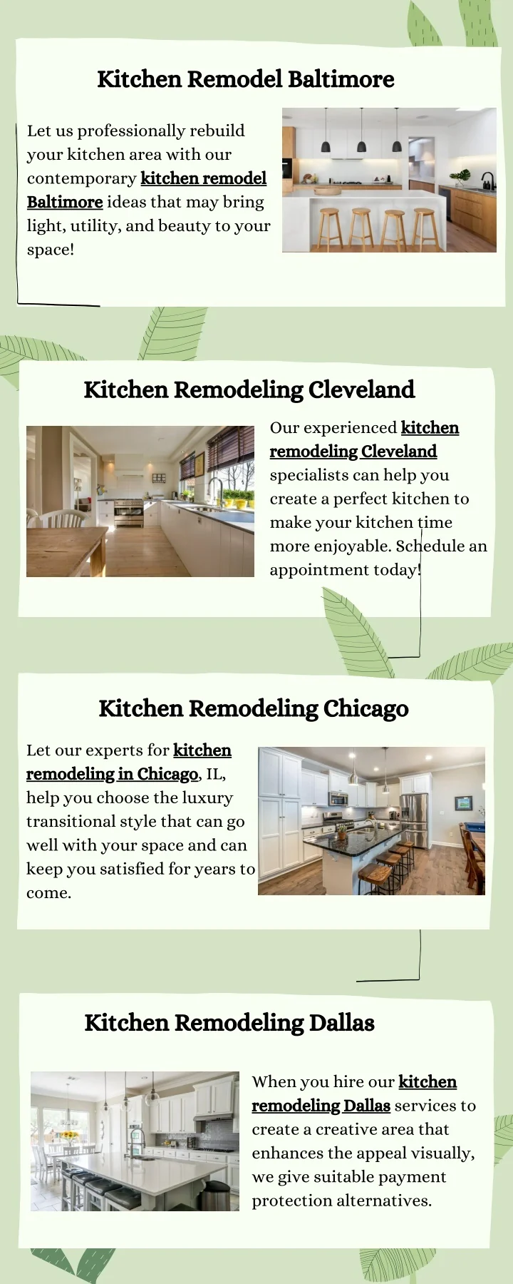 PPT - Kitchen Remodel Baltimore PowerPoint Presentation, free download ...