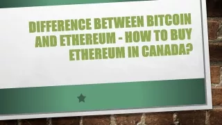 difference between bitcoin and ethereum how to buy ethereum in canada