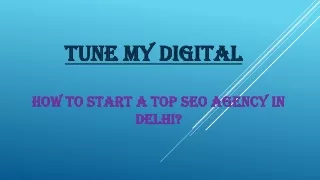 How to Start A Top SEO Agency in Delhi?