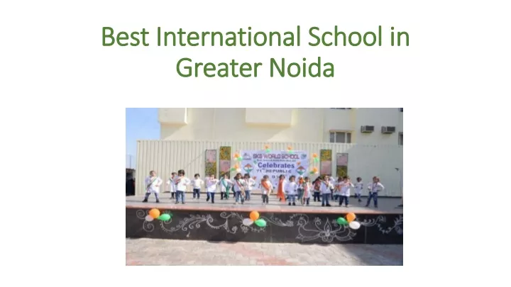 best international school in greater noida