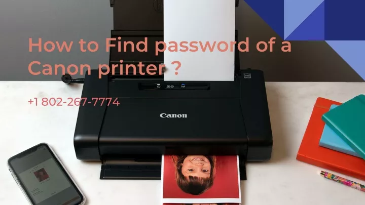 how to find password of a canon printer