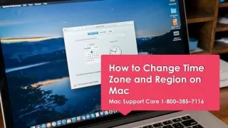 how to change time zone and region on mac