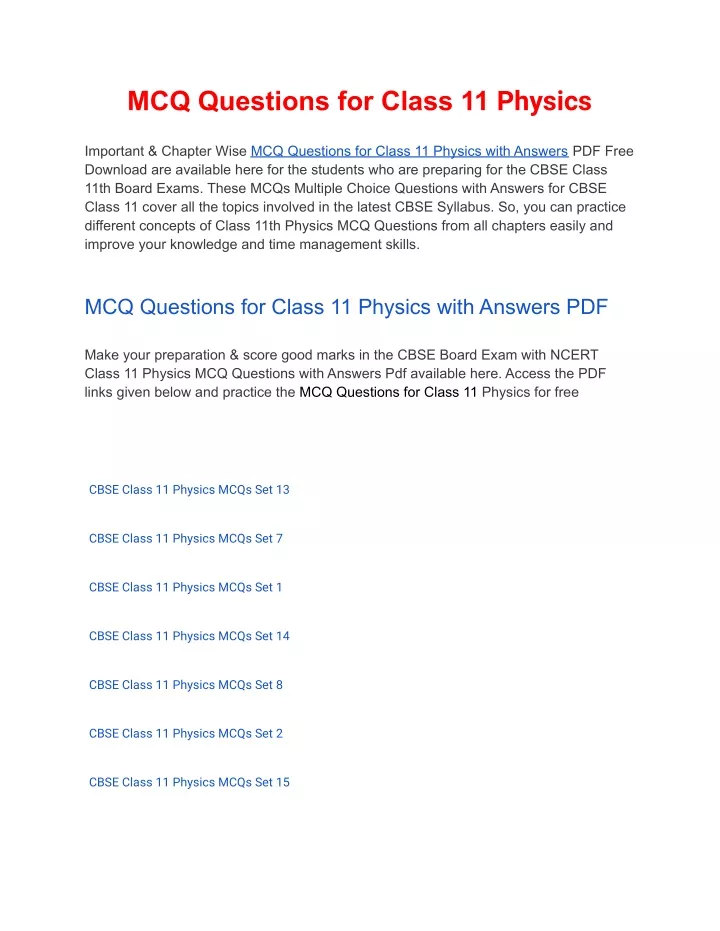 ppt-mcqs-class-11-physics-with-answers-pdf-download-powerpoint