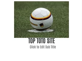 top toto site click to edit sub title