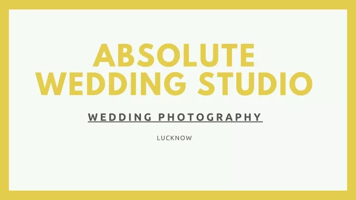 absolute wedding studio