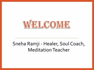 welcome