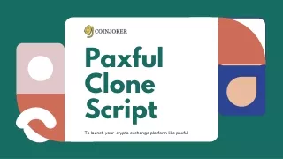 Paxful Clone Script - To Build Crypto Exchange Marketplace like Paxful