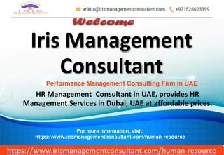 iris management consultant