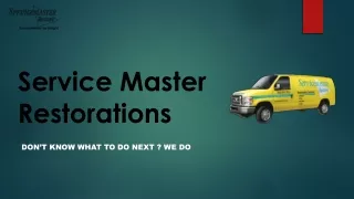 service master restorations
